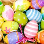 Hermosos huevos de pascua