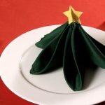 Servilleta de Navidad con estrella