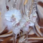 Flores en los vasos