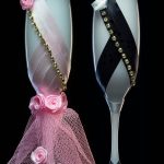 Diamantes de imitación en las gafas
