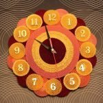 Reloj de diseño brillante