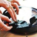 Distribuimos mariposas en el reloj