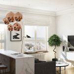 Arañas de cobre sobre la mesa