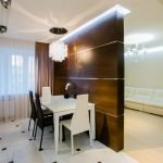 Interior de cocina iluminado