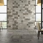 Azulejo en el piso del comedor