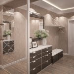 Muebles con estilo en el pasillo.