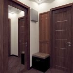 Puertas de espejo en el interior.