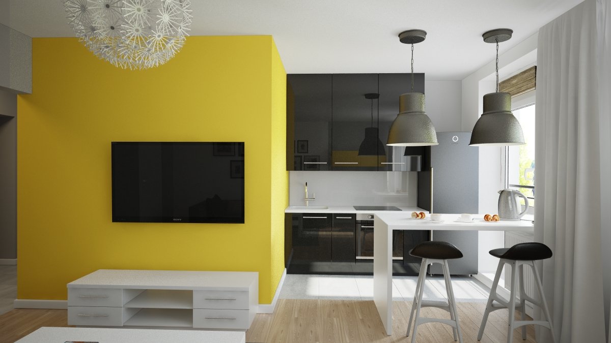 Lejlighed i moderne design