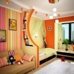 Dormitorio-sala de estar para niños