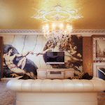 Hall con un interior elegante