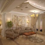 Sala de estar de estilo clásico