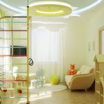 Habitación infantil con diseño brillante.