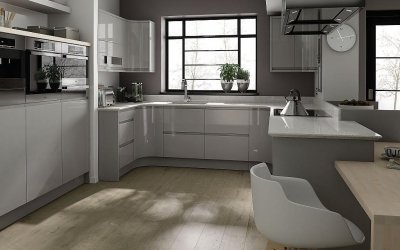 Cocina gris en el interior: 60 combinaciones exitosas de colores.