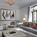 Sala de estar de estilo clásico