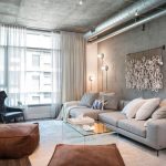 Salón tipo loft interior