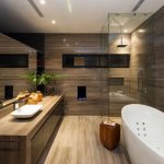 Estricto diseño de baño
