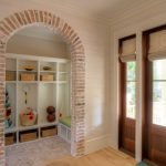 Enmarcando el arco con piedra decorativa
