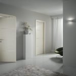 Puertas de dormitorio blancas simples