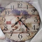 Reloj rústico