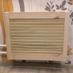 Panel de madera para batería doméstica