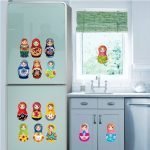 Pegatinas de nevera Matryoshka
