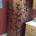 Decoupage en el refrigerador
