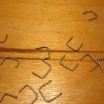 Soportes para el montaje de la lámpara.
