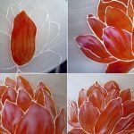 Pintar los pétalos