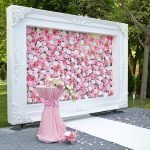 Pared de rosas