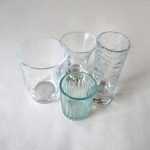 Vasos de vidrio