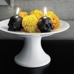Calaveras en un plato