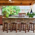Cocina en la terraza