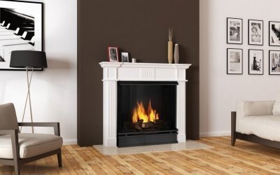Chimenea decorativa de bricolaje +100 foto