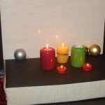 Velas multicolores