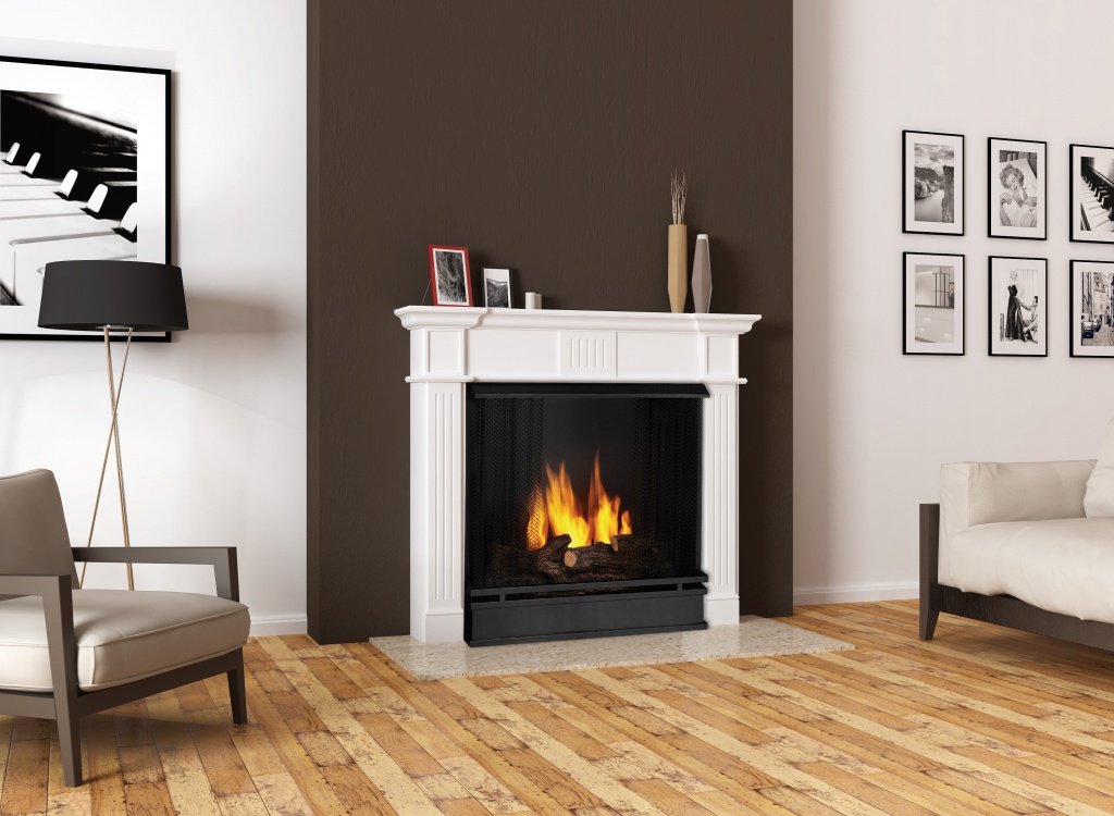 Dekorativni kamin u unutrašnjosti