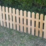 Valla de madera