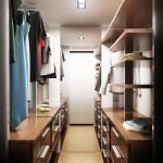 Vestidor en el departamento