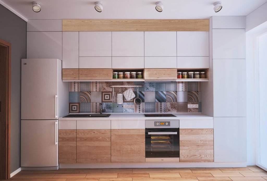 Cocina de una hilera