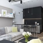 Diseño de interiores en un estudio.