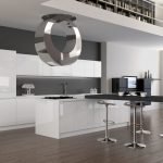 Muebles de cocina brillantes