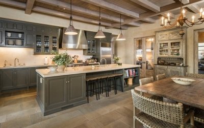 Diseño de una cocina en una casa privada + 130 fotos de ideas interiores.