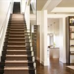 Escalera de lujo en la casa