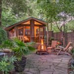 Gazebo en los arboles
