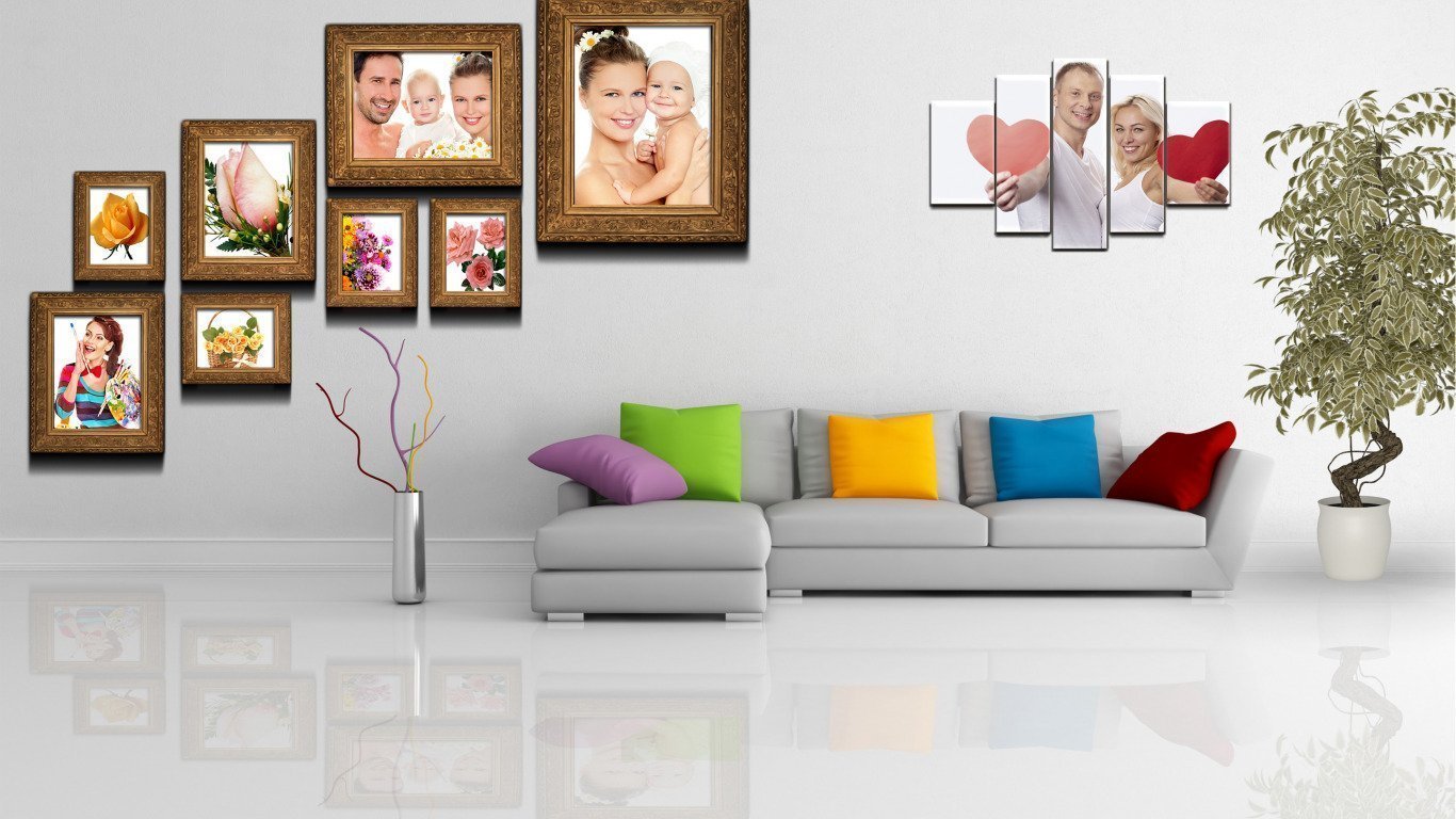 Okviri za fotografije u unutrašnjosti