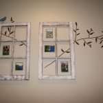Imitación de una ventana en una pared.