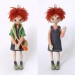 Muñeca en diferentes atuendos