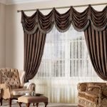Cortinas marrones