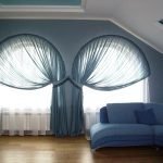 Cortinas de ventana redonda