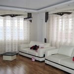Hermosas cortinas blancas