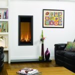 Chimenea electrica empotrada en el interior